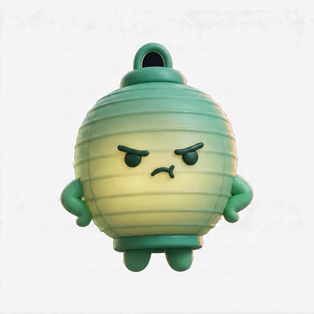 Lumi looking annoyed